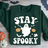 Stay Spooky Shirt, Pumpkin Ghost Shirt, Halloween Party Shirt