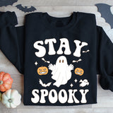 Stay Spooky Shirt, Pumpkin Ghost Shirt, Halloween Party Shirt