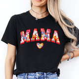 Floral Mama Shirt, Mom Life Shirt