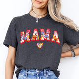Floral Mama Shirt, Mom Life Shirt