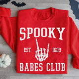 Spooky Babes Club Shirt, Skeleton Halloween Shirt