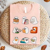 Halloween Ghost T-Shirt, Spooky Season Shirt