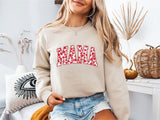 Mama Heart Valentines Day Shirt, Mom Valentines Sweatshirt, I Love Mama Shirt