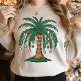 Christmas Palm Tree Shirt, Tropical Xmas Gift