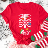 Christmas Pregnant T-Shirt, Pregnancy Announcement Shirt