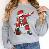 Christmas Football Shirt, Retro Christmas Shirt