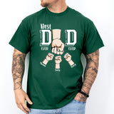 Best Dad Ever, Dad Hands Shirt, Personalized Dad Shirt