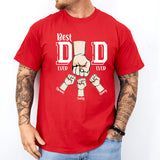 Best Dad Ever, Dad Hands Shirt, Personalized Dad Shirt