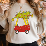 Christmas Truck Shirt, Santa Claus Christmas Shirt