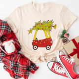 Christmas Truck Shirt, Santa Claus Christmas Shirt
