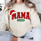 Mama Claus Sweatshirt, Christmas Mama Shirt