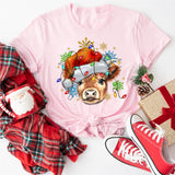 Cow Christmas Sweatshirt, Christmas Heifers Shirt