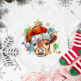 Cow Christmas Sweatshirt, Christmas Heifers Shirt
