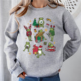 Christmas Frog Shirt, Cute Christmas Shirt