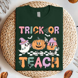 Trick Or Teach Shirt, Halloween Teacher Shirt