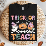 Trick Or Teach Shirt, Halloween Teacher Shirt