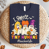 I Smell Tiny Humans Halloween Shirt, Halloween Teacher Shirt