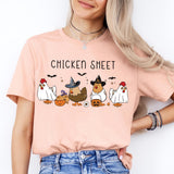 Chicken Sheet Sweatshirt, Halloween Chickens Shirt