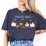Chicken Sheet Sweatshirt, Halloween Chickens Shirt
