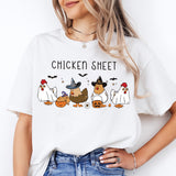 Chicken Sheet Sweatshirt, Halloween Chickens Shirt