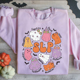 Halloween Speech Therapy Shirt, Sped Teacher Ghost Sweatshirt