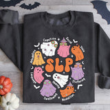 Halloween Speech Therapy Shirt, Sped Teacher Ghost Sweatshirt