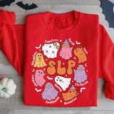 Halloween Speech Therapy Shirt, Sped Teacher Ghost Sweatshirt