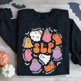 Halloween Speech Therapy Shirt, Sped Teacher Ghost Sweatshirt