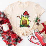 Guacamole Christmas Toddler Shirt, Retro Christmas Kids Shirt
