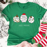 Fleece Navidad Shirt, Merry Christmas Shirt