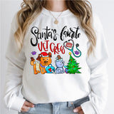 Santas Favorite Vet Crew Shirt, Vet Tech Gift, Vet Tech Sweatshirt
