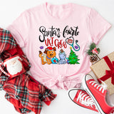 Santas Favorite Vet Crew Shirt, Vet Tech Gift, Vet Tech Sweatshirt