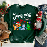 Santas Favorite Vet Crew Shirt, Vet Tech Gift, Vet Tech Sweatshirt