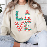 Christmas Love Gnome Shirt, Santa Gnome Shirt