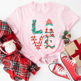 Christmas Love Gnome Shirt, Santa Gnome Shirt