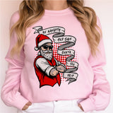 Be Naughty and Save Santa The Trip Shirt, Funny Santa Shirt