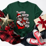Be Naughty and Save Santa The Trip Shirt, Funny Santa Shirt
