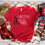 Christmas With My Tribe Shirt, Christmas Shirt