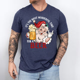 It Is The Most Wonderful Time To For a Beer Shirt, Santa Beer Shirt