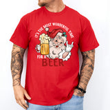 It Is The Most Wonderful Time To For a Beer Shirt, Santa Beer Shirt