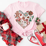 Christmas Heart Shirt, Christmas Love Shirt