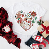 Christmas Heart Shirt, Christmas Love Shirt