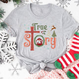 True Story Christmas Shirt, Family Christian Christmas Shirts
