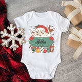 Personalized Santa Claus Christmas Shirt, Custom Christmas Family T-Shirts