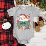 Personalized Santa Claus Christmas Shirt, Custom Christmas Family T-Shirts
