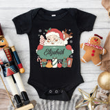 Personalized Santa Claus Christmas Shirt, Custom Christmas Family T-Shirts