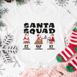 Santa Squad Sweatshirt, Speech Language Pathologist Christmas Shirt