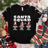 Santa Squad Sweatshirt, Speech Language Pathologist Christmas Shirt