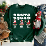 Santa Squad Sweatshirt, Speech Language Pathologist Christmas Shirt