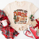 Cowgirl Christmas Shirt, Western Christmas Sweatshirt, Country Christmas Horse Tees,